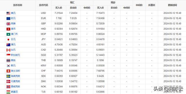 今日外汇牌价查询，全球货币动态与交易策略解析